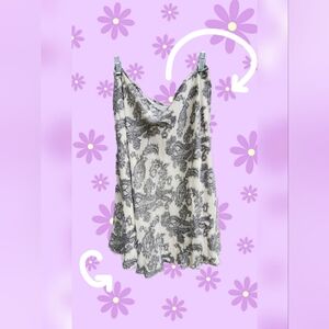 PENDLETON PETITE CREAM BLACK SKIRT